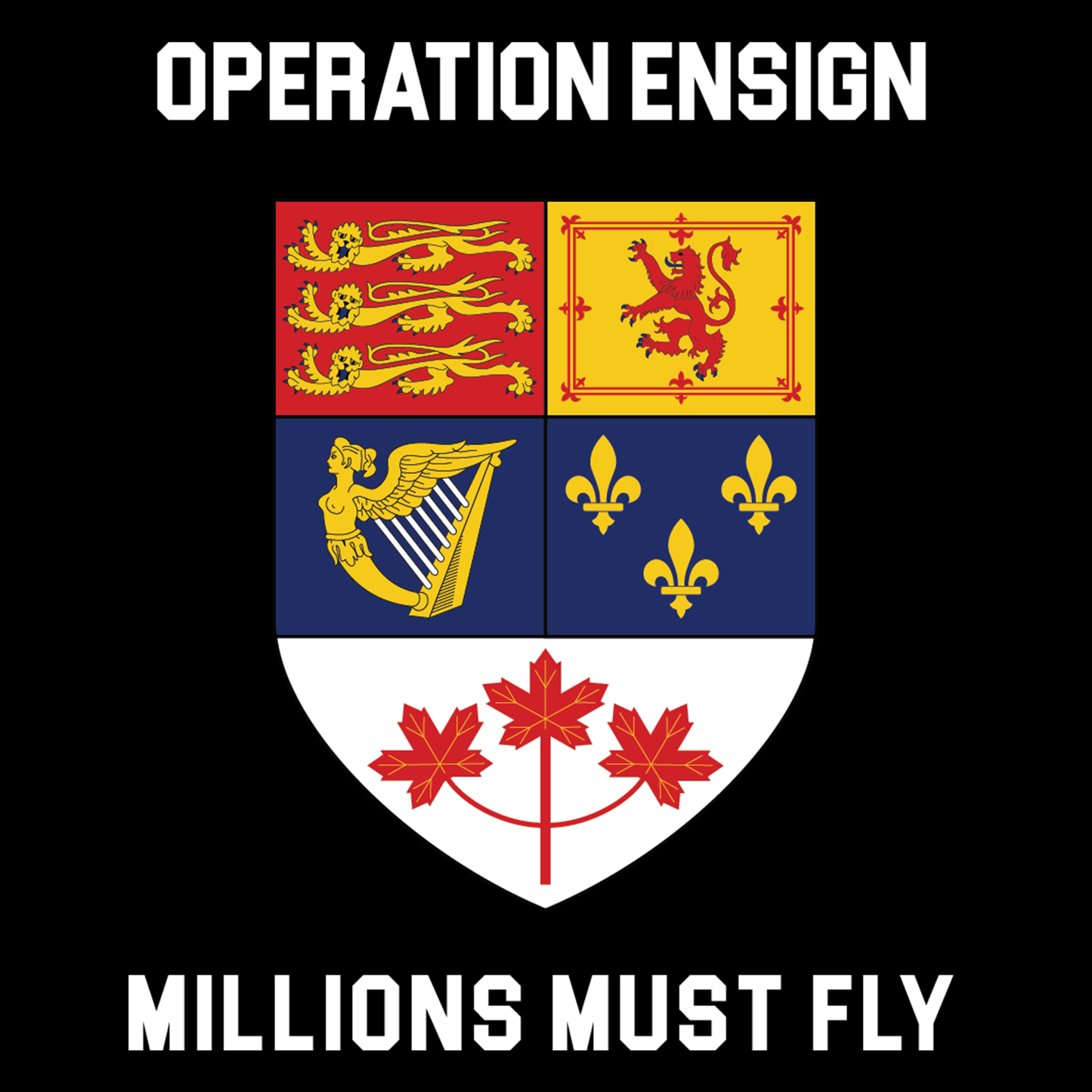 Short Sleeve T-Shirt - Operation Ensign (Millions Must Fly)