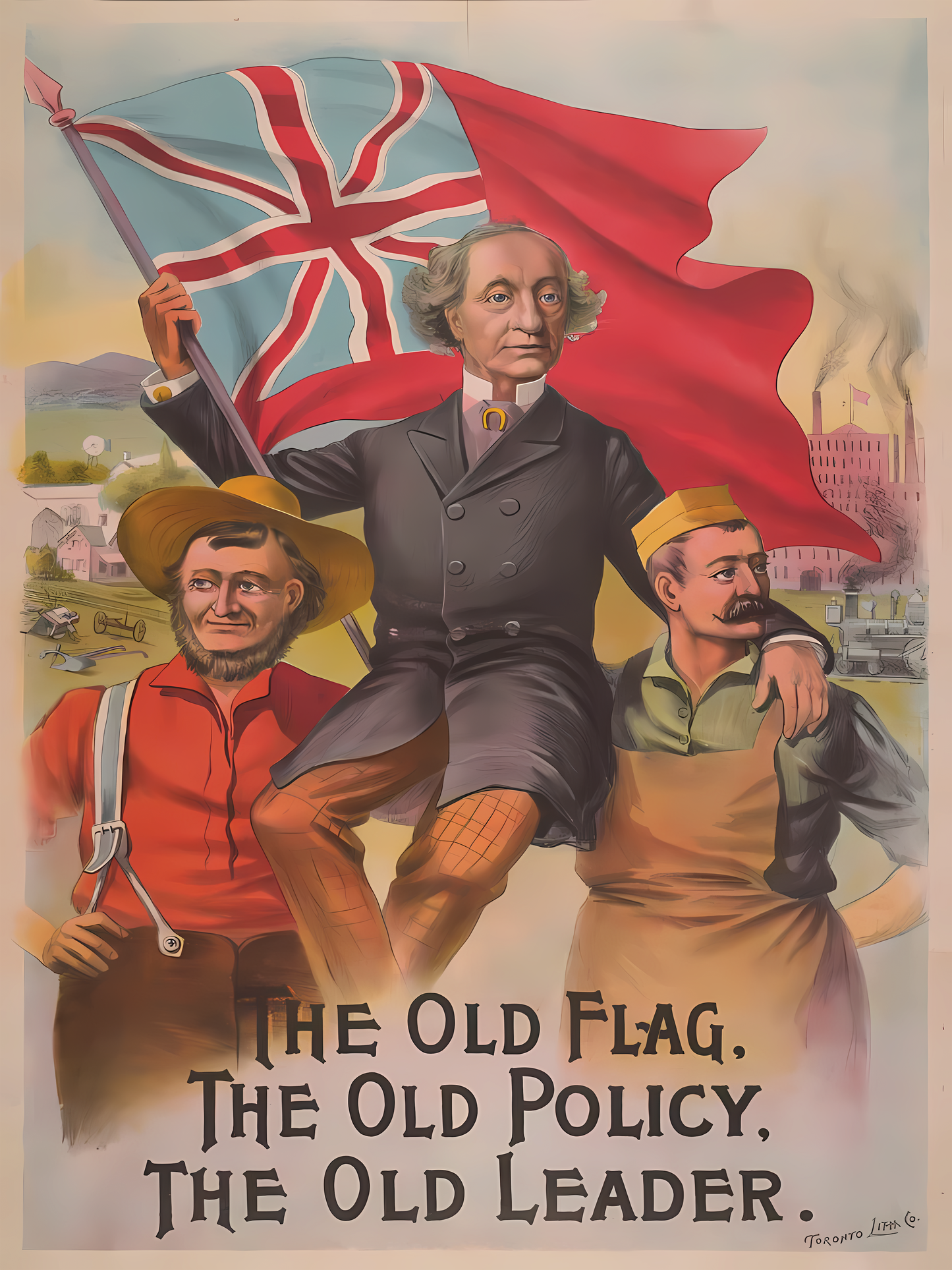 Short Sleeve T-Shirt - Sir JAM on Classic Campaign Poster